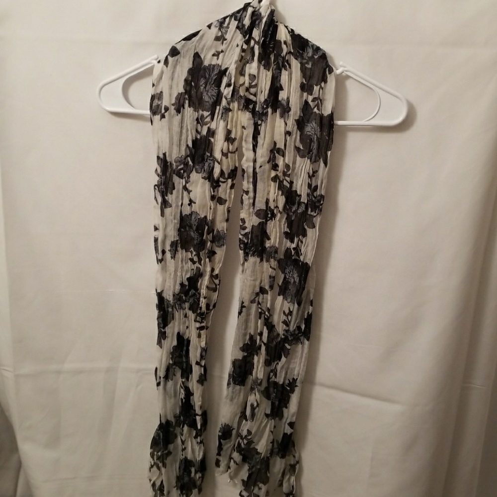 3 for $10 Sheer floral scarf